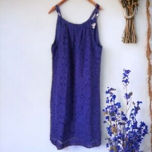 MAX STUDIO LACE HALTER DRESS SIZE X SMALL